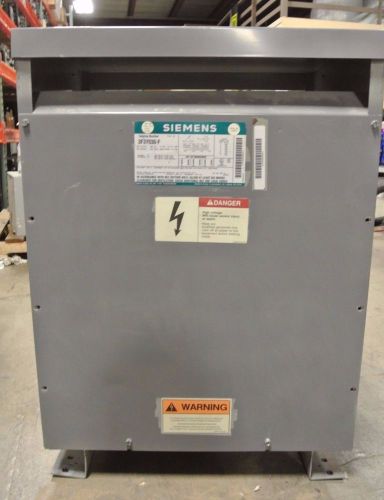 3f3y030 siemens transformer 30 kva  480 to 208/120 volt 3 phase dry type for sale