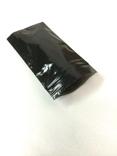 Top Quality  3&#034;x 5&#034; Amazing Black Color Tinted 1000 Zip Lock Poly Jewelry BAGS