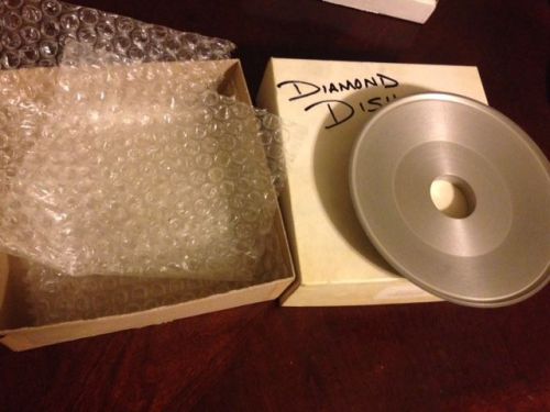 NEW Diamond dish wheel for surface grinder D15V9 6 DIA. 150N 1/16D