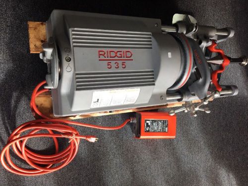 Brand new ridgid ® 535 pipe threader &amp; 150a cart 93287 for sale