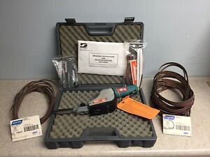 Dynabrade Dynafile 14010 Versatility Kit w/Sanding Belts - New Old Stock - Nice!