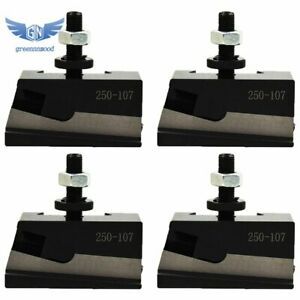 4Pcs AXA #7 250-107 Quick Change Tool Post Parting Blade Holder For CNC Lathe