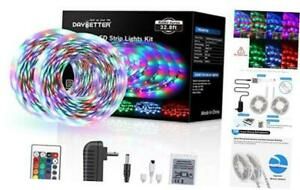 3528 Led Strip Lights Color Changing with 24 Key Remote and Power Supply( 2