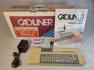 Max Cadliner CD-750 Plotter Scribber with Manual and extra Cartridge