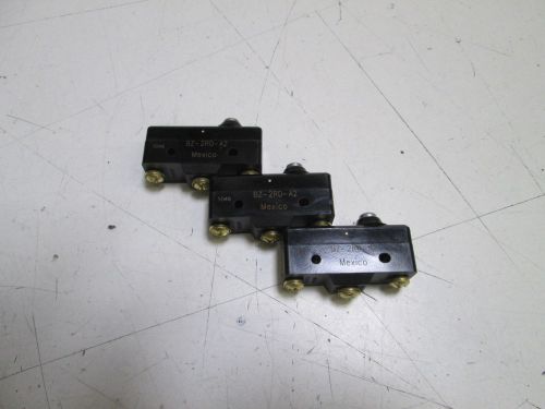 LOT OF 3 MICRO SWITCH BASIC SWITCH BZ-2RD-A2 *USED*