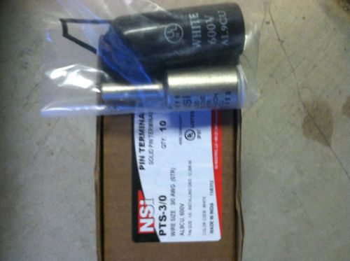10 - nsi pts 3/0 pin terminals pin size 1/0 for sale