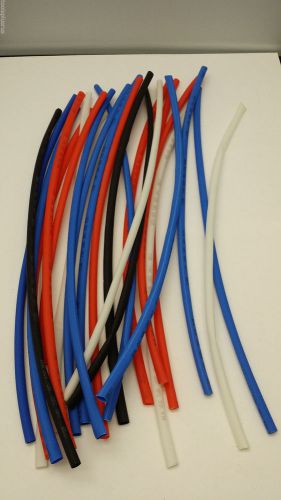 24pc assorted 12&#034; long 3/16&#034; color heat shrink wrap tubing high quality fship us for sale
