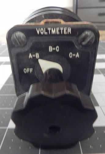 ELECTROSWITCH 2404C VOLTMETER ROTARY SWITCH