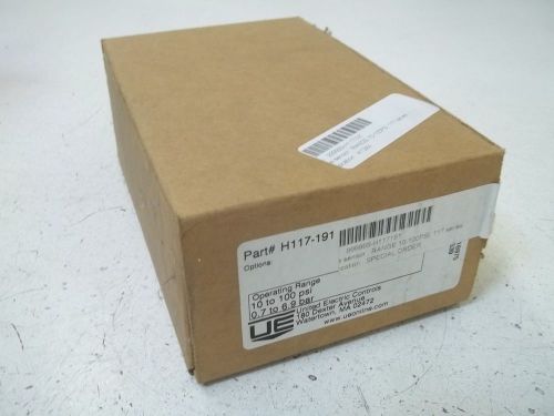 United electric controls h117-191 pressure switch *new in a box* for sale