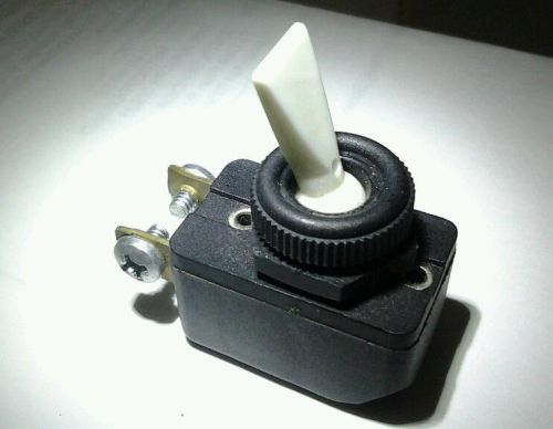 Heavy duty  3a 6a 250v 125v  2 position 2 terminal on/off toggle switch sealed for sale