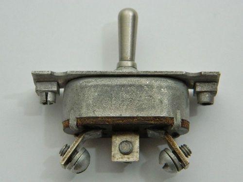 Cutler Hammer AN3022-7 Vintage Aviation Toggle Switch SPDT