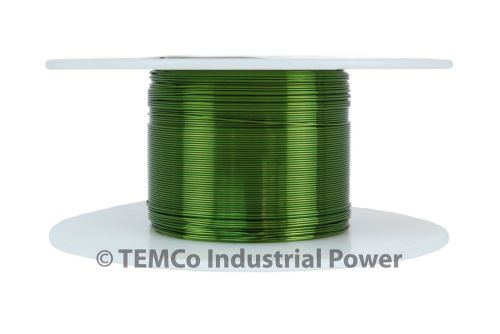 Magnet wire 26 awg gauge enameled copper 155c 2oz 157ft magnetic coil green for sale