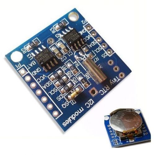 RTC I2C DS1307 AT24C32 Real Time Clock Module For Arduino AVR ARM PIC