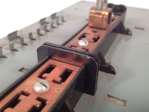 Federal Pacific BUSS BAR Stab Loc Circuit Breaker Box in Panel Copper Steampunk