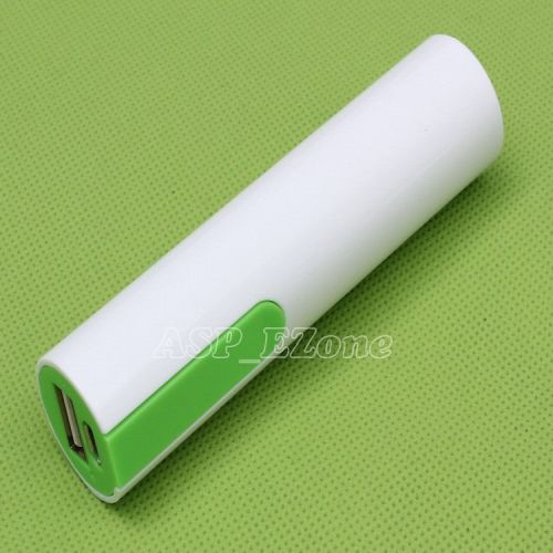 Black-White 5V 1A Mobile Power Bank DIY for 18650(NO Battery) Charger Phone box
