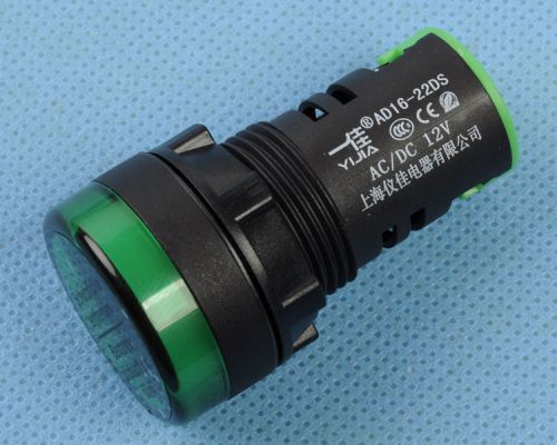 24v ad16-22ds led indicator signal light 22mm green for sale
