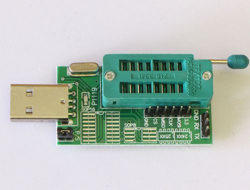 CH341A   24 25 Series EEPROM Flash BIOS USB Programmer Module