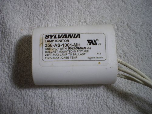 Sylvania 356-as-751-mh sd, high pressure sodium lamp ignitor, 750watts- (new) for sale