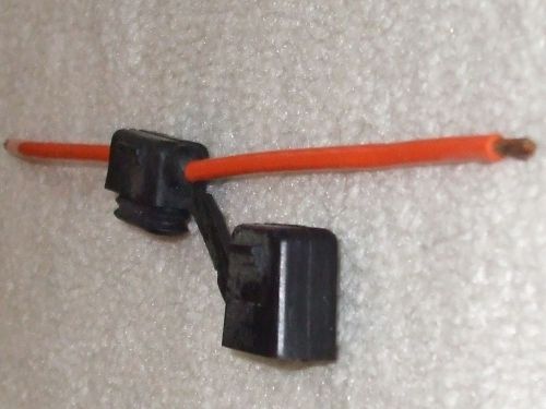 63 littelfuse agc005 auto trailer h/d in-line fuse holder wire leads $315.00us for sale