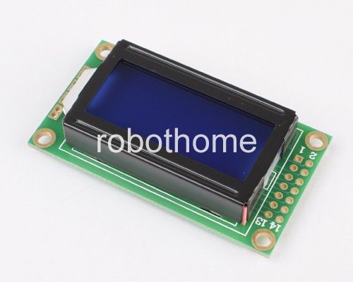 Blue LCD0802 Character Display Module 5V 0802 for Arduino Brand New output