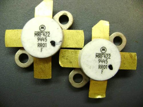 2 motorola mrf 422 transistors beta matched for sale