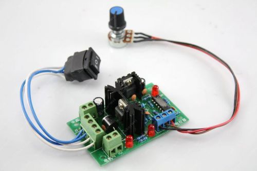 Reversible 12-24V 5A Motor Speed Control PWM Controller