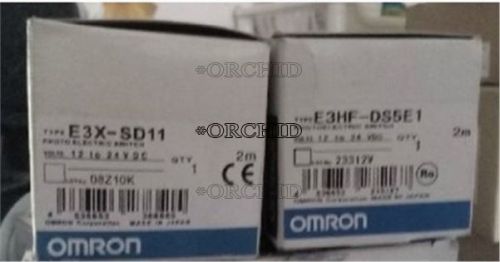 NEW OMRON PHOTOELECTRIC SWITCH E3X-SD11 12-24VDC