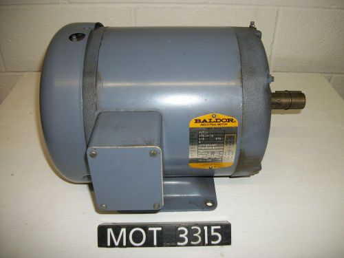 Baldor 2 hp m3712 213 frame 3 phase motor (mot3315) for sale