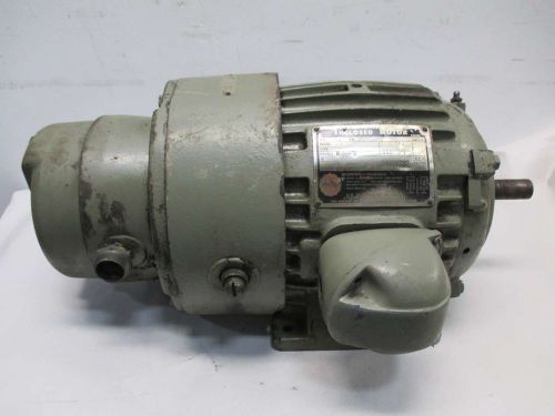 Us motors w/ brake 1-1/2hp 208/220/440v-ac 1800rpm 184 3ph ac motor d434236 for sale