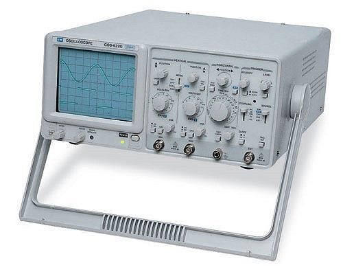 Instek gos635g 35 mhz triggeringh oscilloscope, dual channel for sale