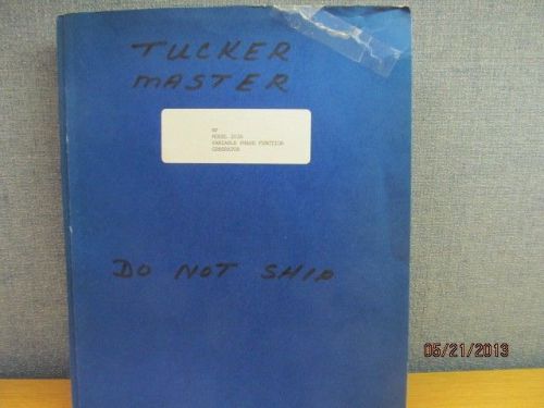 Agilent/hp 203a variable phase function gen operating service manual/sc s# 425 for sale