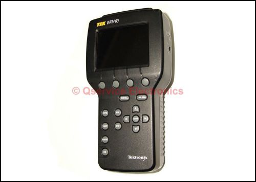 Tektronix wfm90 ntsc waveform vectorscope audio hanheld battery operated monitor for sale