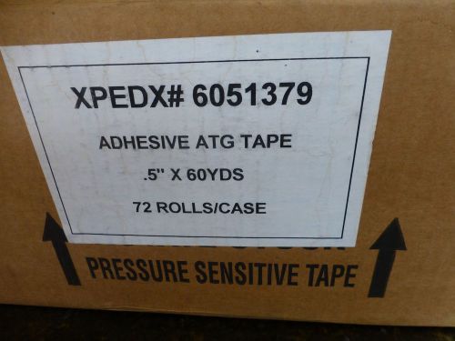72 rolls Decker ATG Adhesive transfer Tape 1/2&#034; x 60YDS  6051379