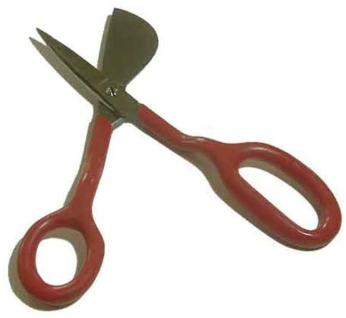 Duckbill carpet repair shears red handle for carpet cleaners db-8 for sale
