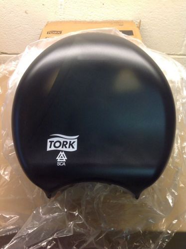 Tork 66TR Toilet Tissue Single Jumbo Roll Dispenser, Smoke