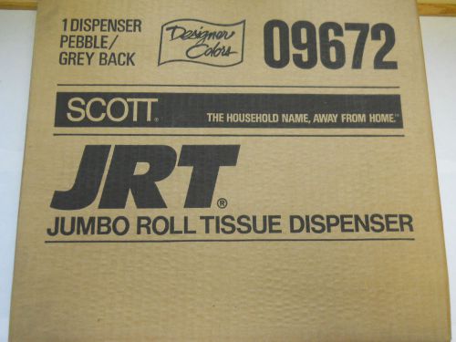 Lot of two scott jrt jumbo roll tissue dispenser 09672 *nib* for sale
