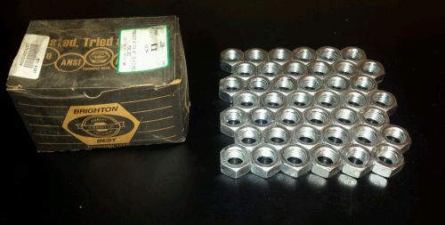 (42) m20x2.5 class 10 metric hex nut coarse zinc plated din 934, pk 42 new for sale