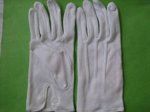 GLOVES PARADE, FUNERAL, COLORGUARD WHITE CLOTH