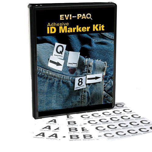 Armor Forensics AMB-COMBO Book Adhesive ID Marker Combo Kit For Evi-Paq Markers