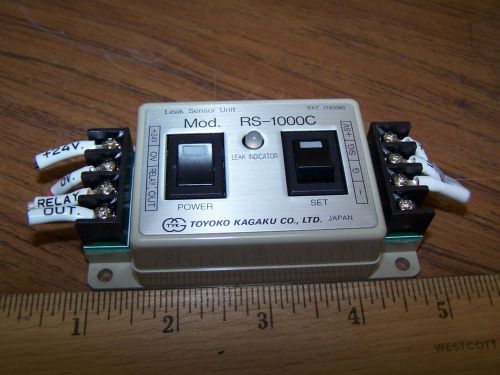 Toyoko kagaku leak sensor unit mod. rs-1000c for sale