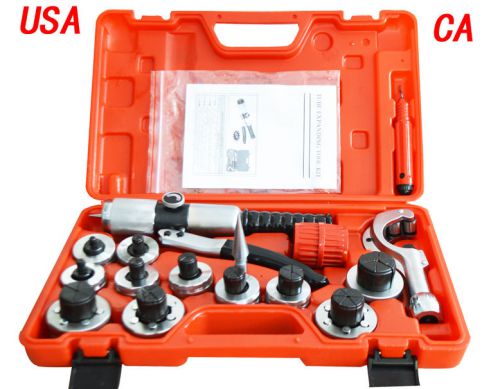 11 Lever Hydraulic Tubing Expander Tool Swaging Kit 3/8&#034;-1-5/8&#034;
