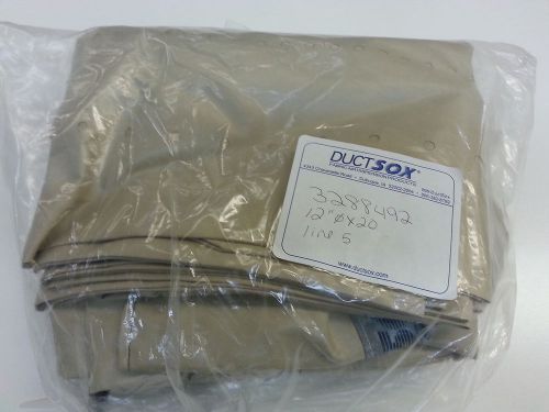 Ductsox fabric hvac ductwork ducting verona comfort-flow - 12&#034; dia x 20&#039; for sale