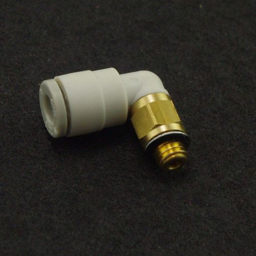 (5) push in connector elbow union 16mm-1/2” thread replace smc kq2l16-04s for sale