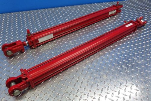 Pair of chief 214162 hydraulic cylinders 2x30&#034; 30&#034; stroke 2500 psi for sale