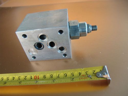 Nos sun hydraulics dbp 64 nfdb lan valve, aluminum distribution &amp; manifold block for sale