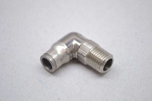 New legris 3889-08-14 1/4 in npt elbow to 8mm tube pneumatic fitting d426300 for sale