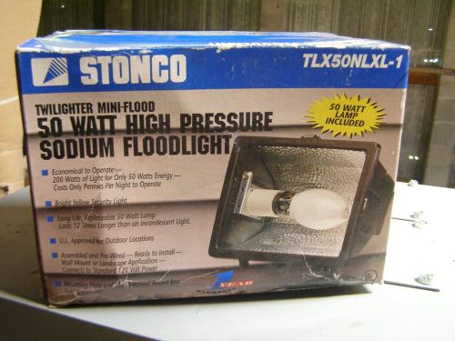 50 w hps outdoor flood fixture    nib  tlx50nxlx  lamp inc security landscape for sale