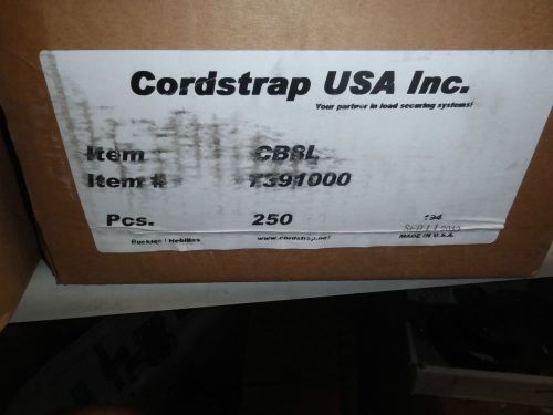 Cordstrap USA CBBL 7391000 3 boxes of 250 ct