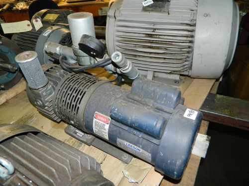 Gast Pump Unit, Mod# 2567-P102 w/ Leeson 1.5 HP Motor, 115/208-230V, Used