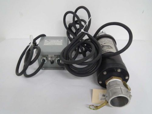PIRANHA PUMPS PP-100 DEWATERING 2 IN 115V-AC 1HP 90GPM SUBMERSIBLE PUMP B454985